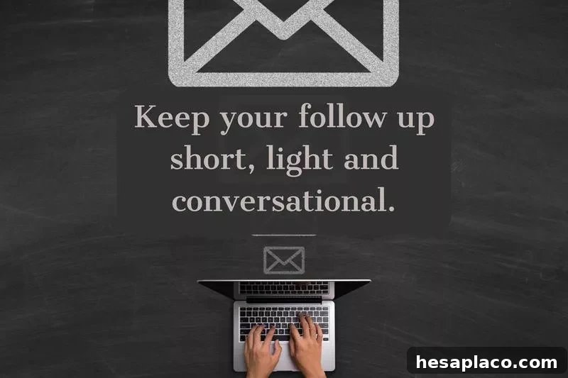 cold email follow up