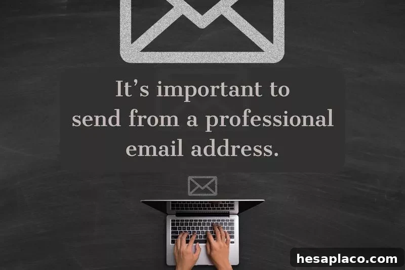 cold email professional address
