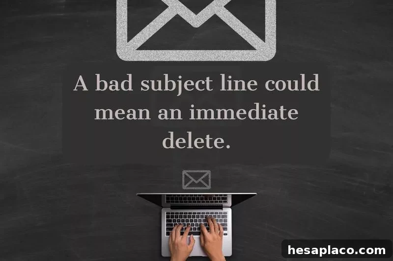 cold email subject line