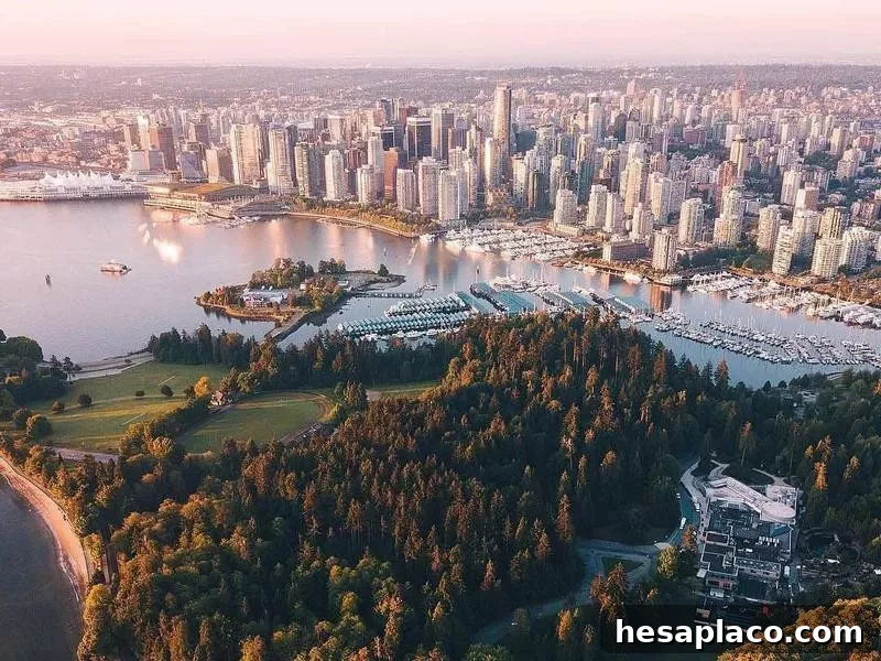 Stanley Park in Vancouver, Canada