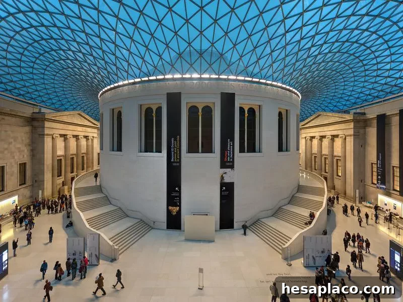 The Great Court in the British Museum