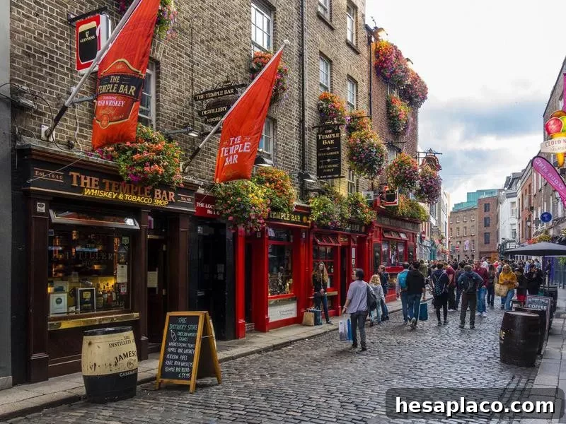 The Temple Bar in Dublin