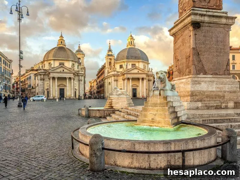 Piazza del Popolo, Rome, Italy - Cities With the Best Quality of Life