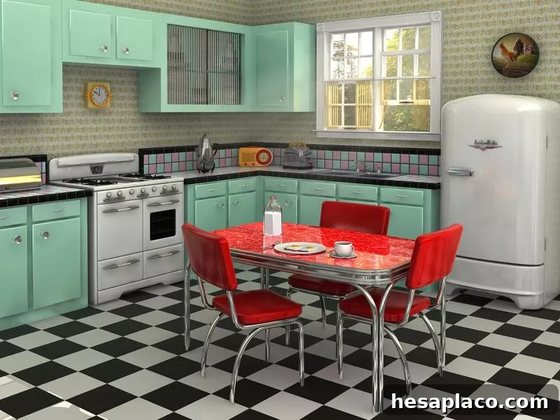 old kitchen