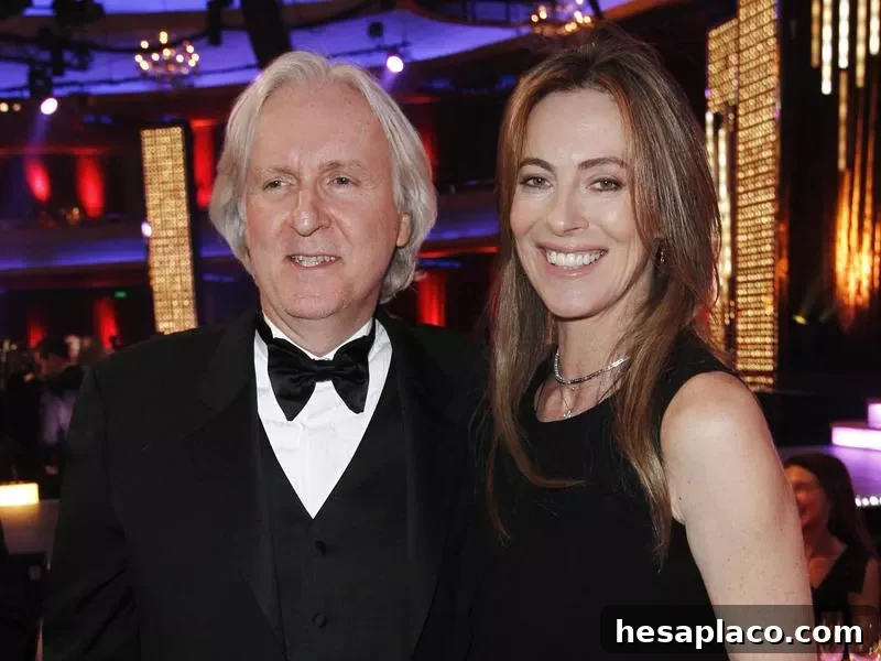 Bigelow with James Cameron