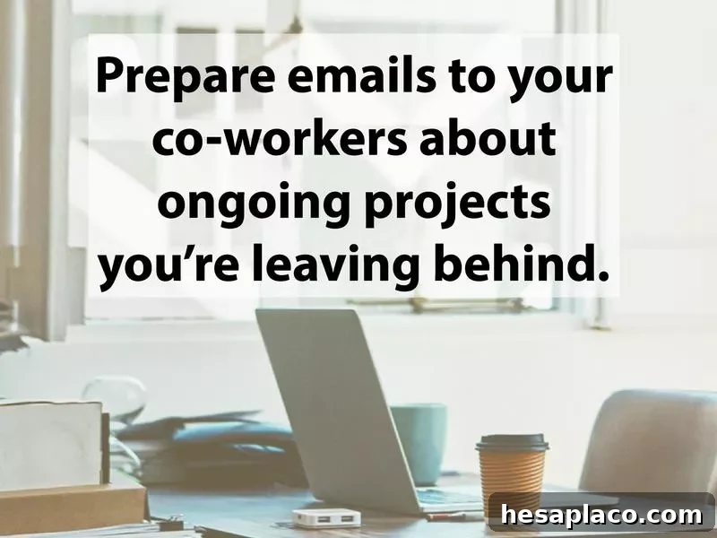 14 Essential Steps to Take Before Submitting Your Two-Week Notice 4 Prep your projects