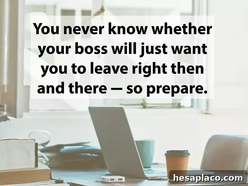 14 Essential Steps to Take Before Submitting Your Two-Week Notice 6 Prepare personal files