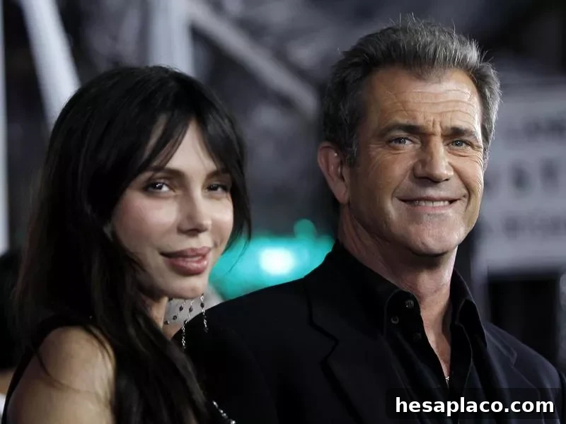 Mel Gibson and Oksana Grigorieva