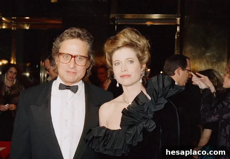 Michael Douglas and Diandra Douglas