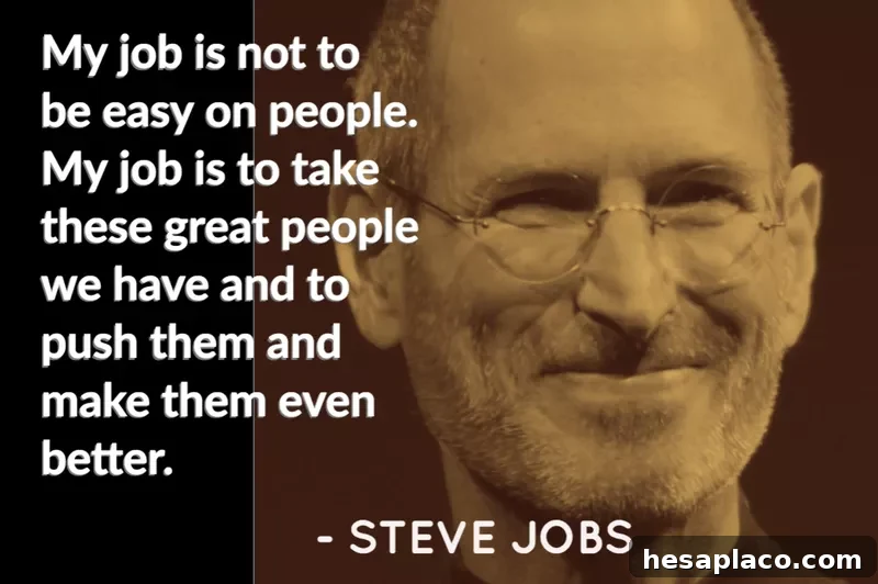 Steve Jobs quote