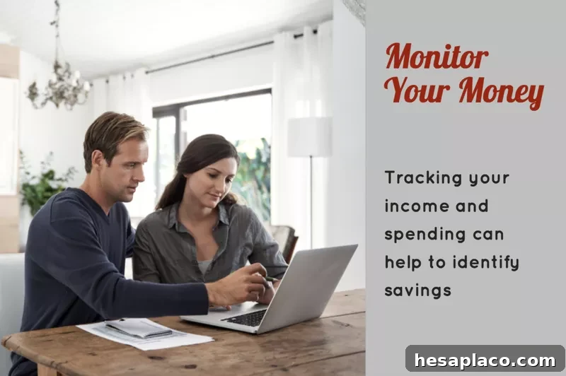 Monitor your money