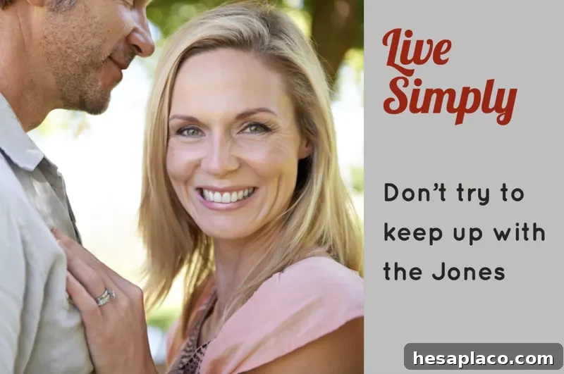 Live simply