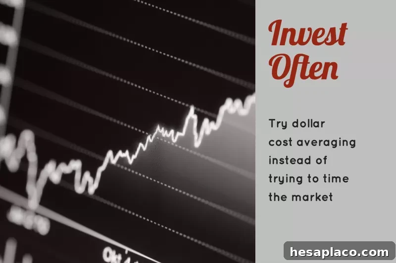 Dollar cost averaging