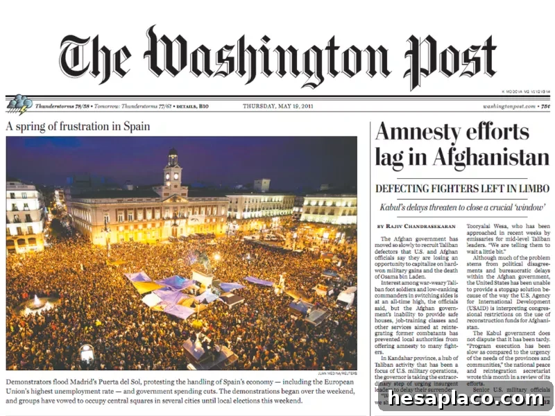 The Washington Post Newspaper Cover