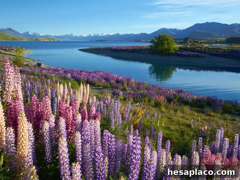 Lake Tekapo in New Zealand