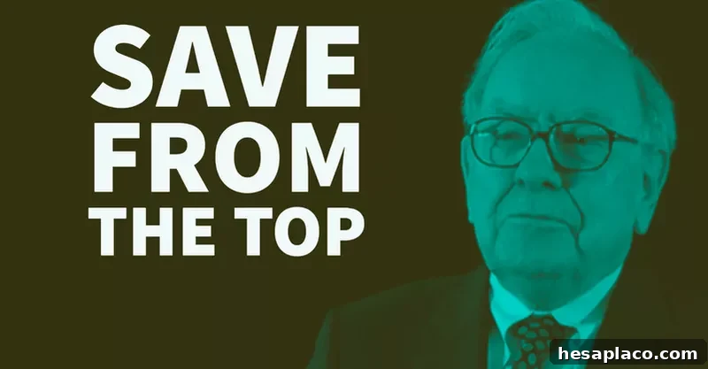 Warren Buffett’s Top Investing Advice for Building Wealth 3 Warren Buffett: Save from the Top