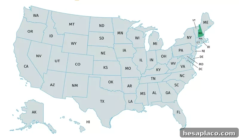Top U.S. States for Retirement — and Which to Avoid 2 Retiring in New Hampshire