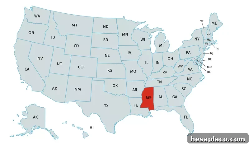 Top States to Retire In — Where Retirement Thrives and Struggles 32 Retiring in Mississippi