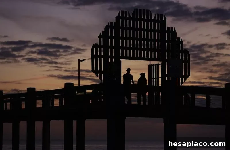 Beach Park Fishing Pier in Pascagoula, Mississippi