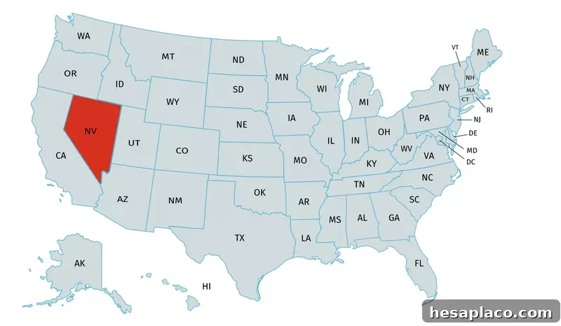 Top States to Retire In — Where Retirement Thrives and Struggles 41 Retiring in Nevada