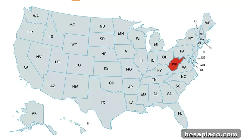 Top U.S. States for Retirement — and Which to Avoid 38 Retiring in West Virgina