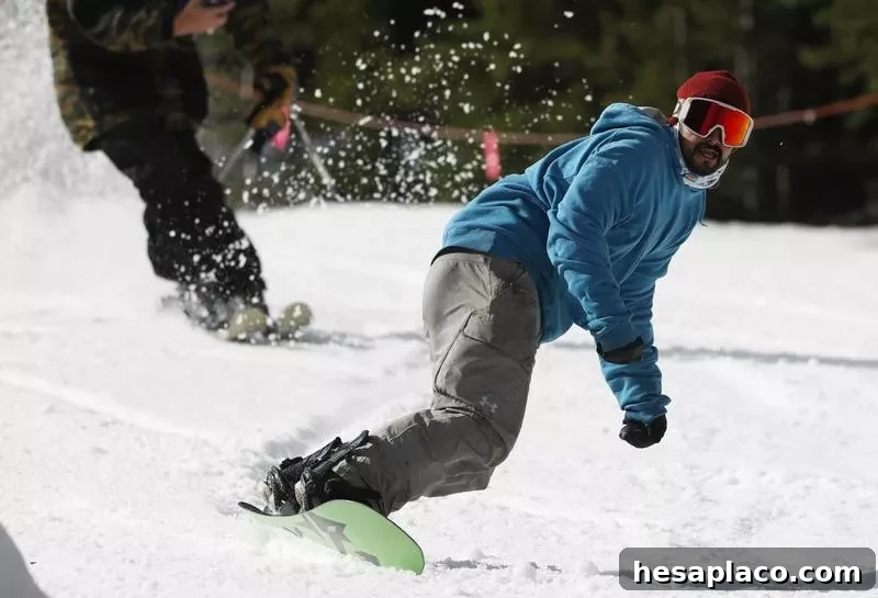 Snowboarding in Colorado