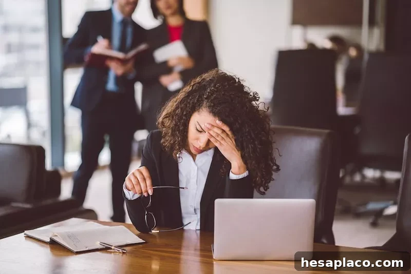 Worried at work