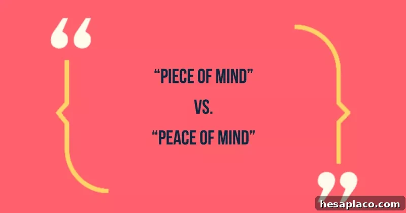 Common Phrases That Make You Sound Unprofessional (and How to Fix Them) 14 Commonly Misused Phrase: Peace of mind
