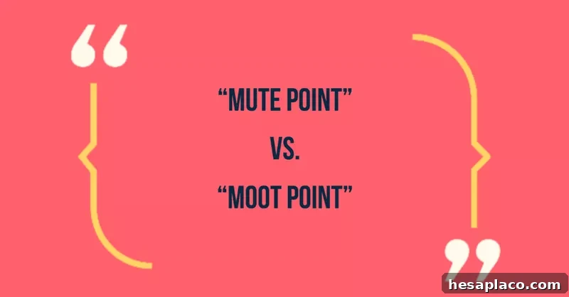 Common Phrases That Make You Sound Unprofessional (and How to Fix Them) 17 Commonly Misused Phrase: Moot point