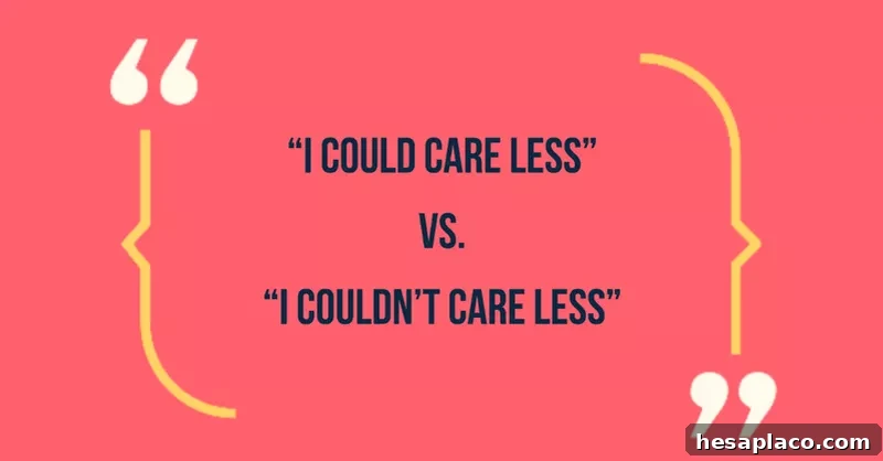 Common Phrases That Make You Sound Unprofessional (and How to Fix Them) 3 I couldn't care less