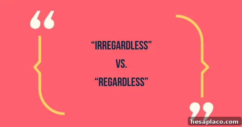 Common Phrases That Make You Sound Unprofessional (and How to Fix Them) 8 Commonly Misused: Irregardless