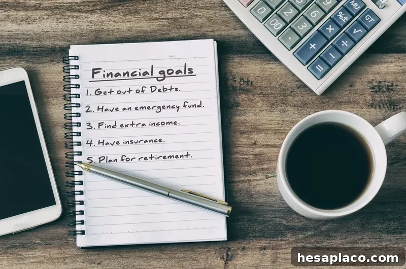 Financial goals