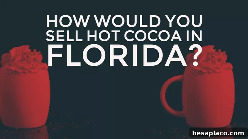 Bizarre Interview Questions and How to Ace Them 7 How would you sell hot cocoa in Florida?