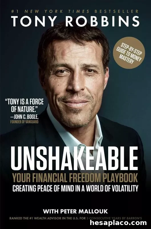 Top 17 Personal Finance Books to Transform Your Money Skills 2 Unshakable: Your Financial Freedom Playbook' By: Tony Robbins