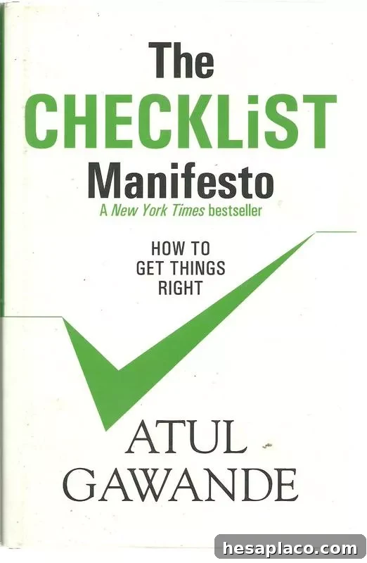 100 Leadership Books That Will Accelerate Your Career 65 The Checklist Manifesto cover