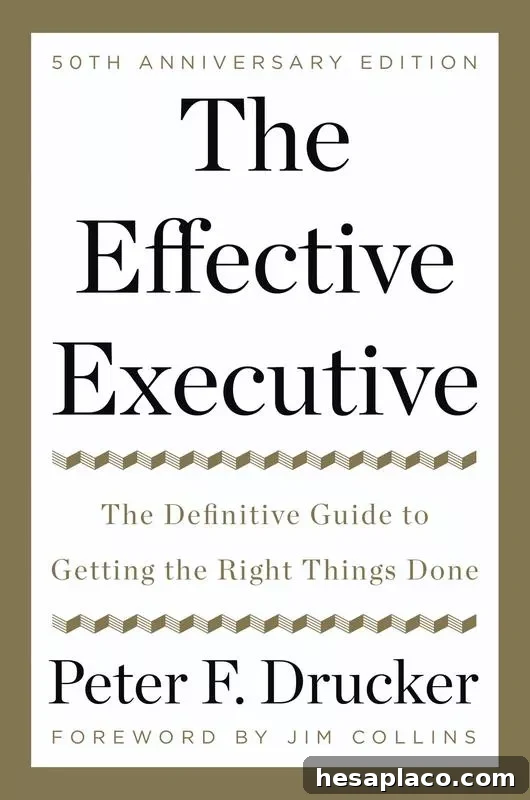 The Effective Executive cover