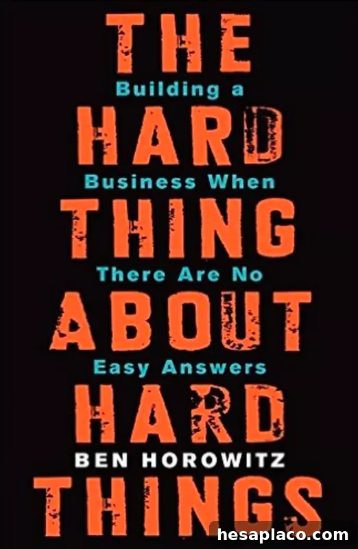 100 Leadership Books That Will Accelerate Your Career 76 The Hard Thing About Hard Things cover