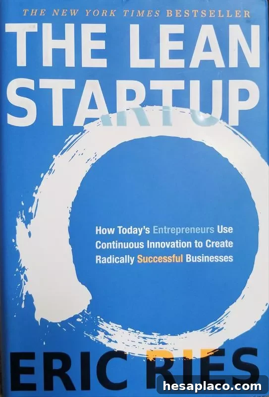 The Lean Startup cover