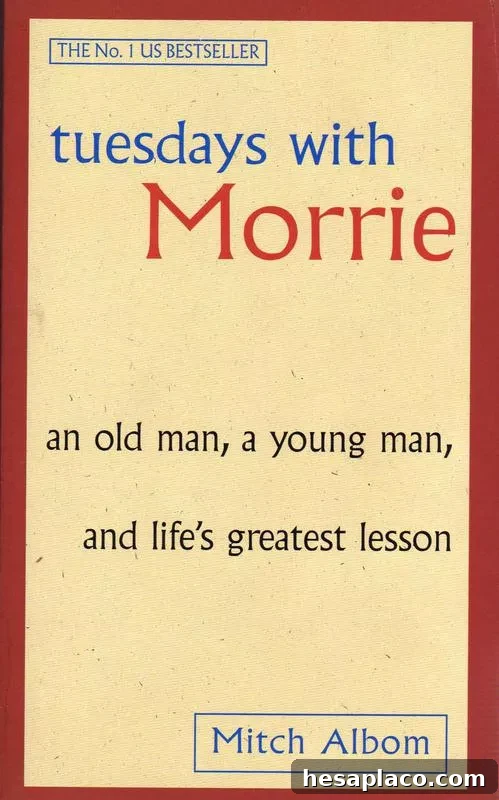 Tuesdays with Morrie cover