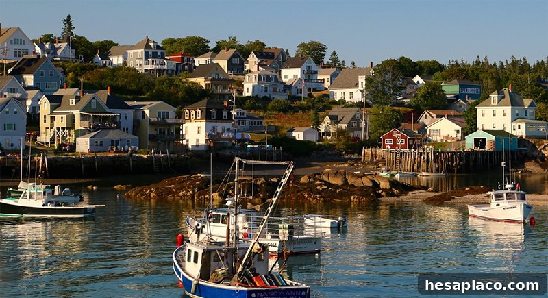 Maine coastline