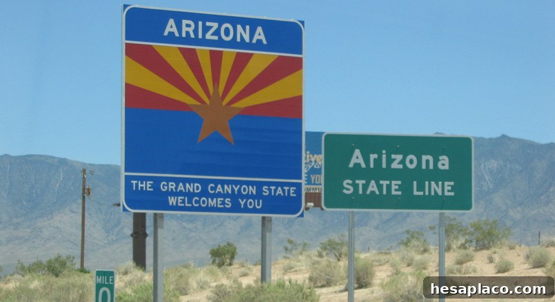 Arizona desert landscape