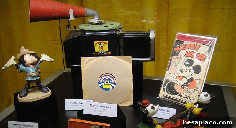 Vintage Mickey Mouse memorabilia