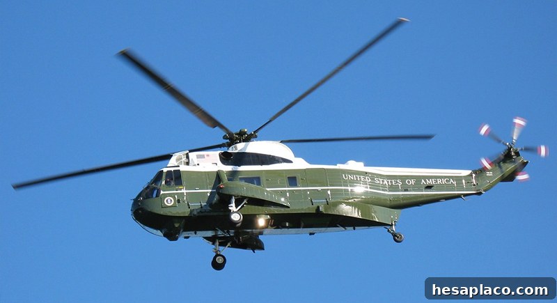 Marine One helicopter