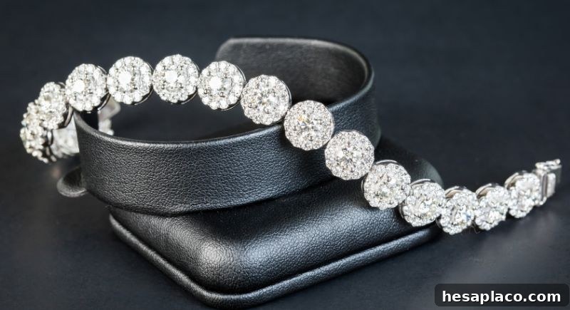 Gold and diamond necklace