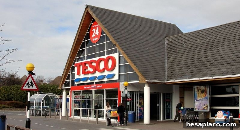 Tesco storefront