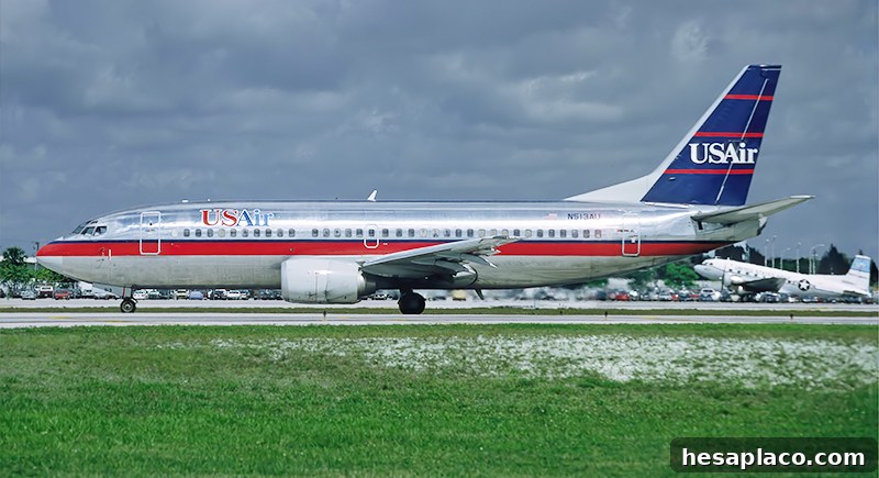 USAir plane