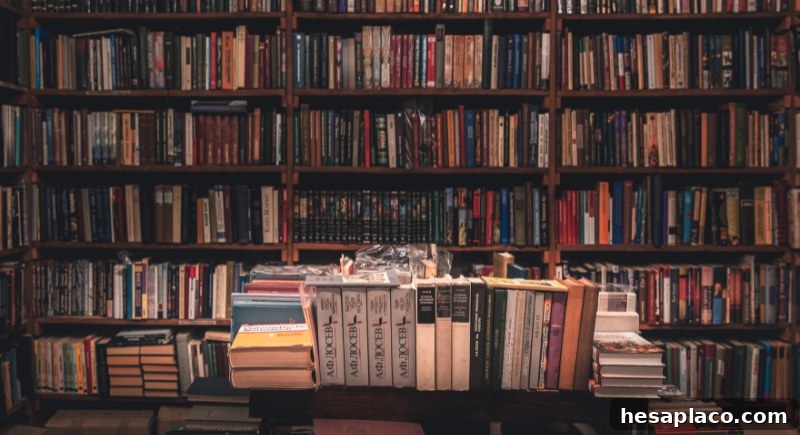 reading books