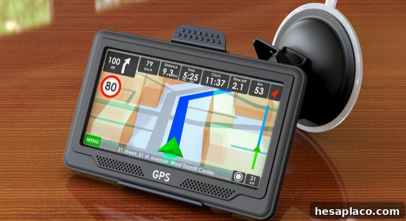 navigation on smartphone