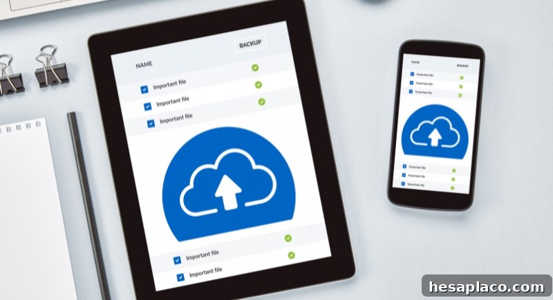 cloud storage concept