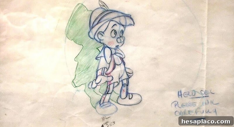 Pinocchio drawing
